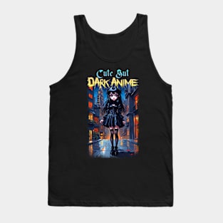 Cute but Dark Anime 03 Tank Top